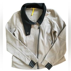 Lole Moto Asymmetrical Zip Front Jacket
